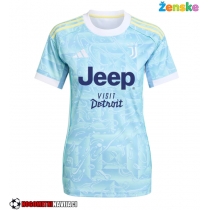 Ženske Nogometnih dresov Juventus Gostujoči 2025-26 Kratki rokavi